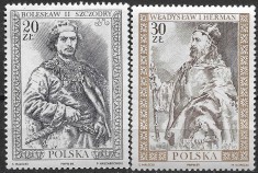 C1450 - Polonia 1989 - Pictura2v. cat.nr.3033-4 neuzat,perfecta stare foto