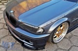 Spoiler Maxton Design potrivit pentru bara frontala M Technik la BMW Seria 3 E46 Coupe 1999-2003, lac negru Performance AutoTuning