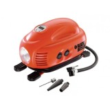 Compresor Auto Black+Decker ASI200, 12V, 120 PSI, cu Oprire Automata, Cablu 3.1m + Accesorii