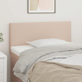 VidaXL Tăblie de pat, cappuccino, 80x5x78/88 cm, piele ecologică