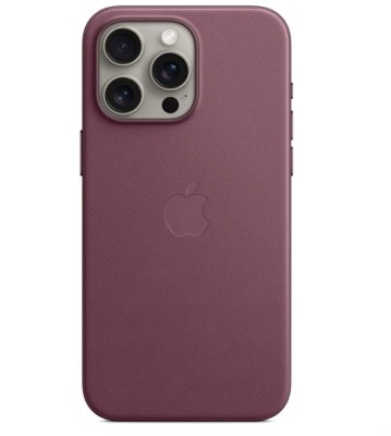 Husa pentru Apple iPhone 15 Pro Max FineWoven cu MagSafe, mov Mulberry , , , , , , , - SECOND foto