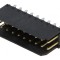 Soclu cablu-placă 2,54mm 20 PIN aurit