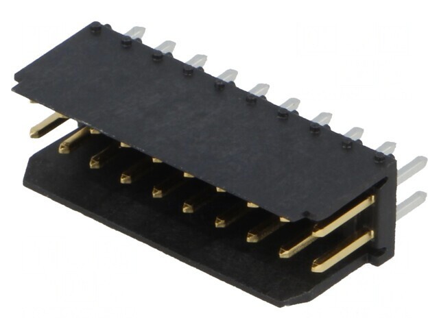 Soclu cablu-placă 2,54mm 20 PIN aurit