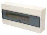 Carcasă pentru aparatură modulară IP40, 18 module