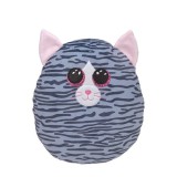 PLUS TY SQUISH KIKI PISICUTA GRI 22CM, Squish-A-Boos