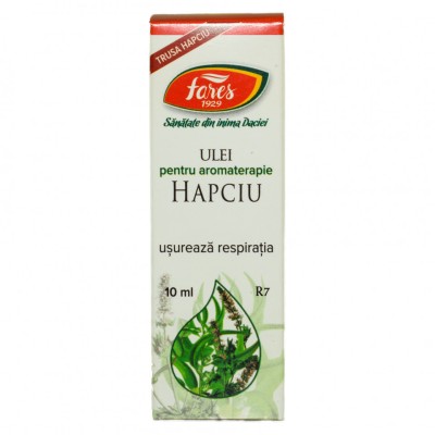 Ulei esential aromaterapie hapciu 10ml fares foto