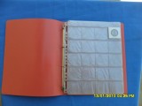 CLASOR PENTRU MONEDE IN CARTONASE FRANTA DIMENSIUNI 23,5 / 29,5 cm 6 FILE 120 POZITII