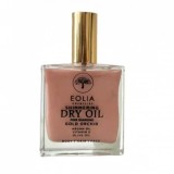 Ulei organic uscat cu orhidee si sclipici roz sidefat, 100ml, Eolia