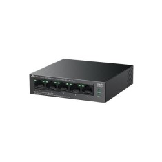 Switch cu 5 porturi TP-link LS105LP, 4 porturi PoE 10/100Mbps, fara management SafetyGuard Surveillance foto