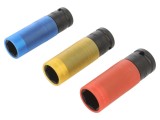 Set Chei Tubulare Impact 1/2" pentru Roți 6 Puncte