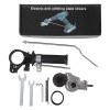 Set accesorii pentru masina de gaurit, Tebnaild, Universal, Negru/Argintiu