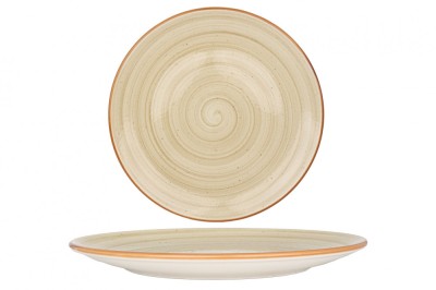 Bonna Farfurie pentru cină - Aura Terrain - Porţelan - 27 cm - set de 6 foto
