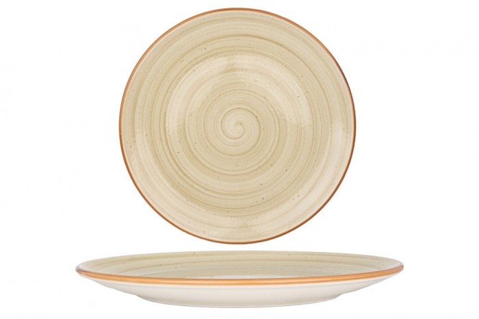 Bonna Farfurie pentru cină - Aura Terrain - Porţelan - 27 cm - set de 6
