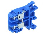 Conector de Șine Albastru 0,5-10mm2 2 Borne