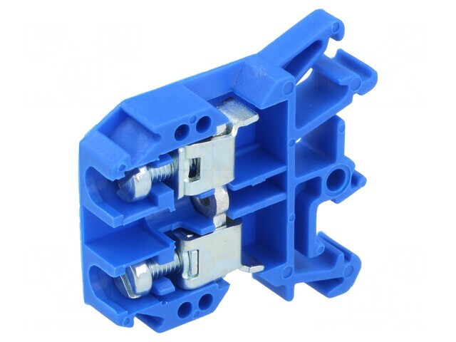 Conector de Șine Albastru 0,5-10mm2 2 Borne