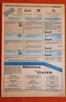 Revista Idei de afaceri nr x an x Arendasul roman. Organizator de talciocuri. foto