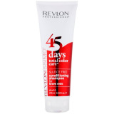 Revlon Professional Revlonissimo Color Care 2 &icirc;n 1 șampon și balsam pentru păr roșcat fără sulfat 275 ml