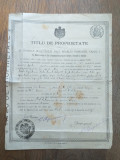 Titlu de proprietate numele majestății sale Carol I, 1898, Simileasca, Buzău