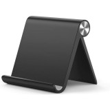 Suport Telefon/Tableta Birou Pliabil Techsuit ABS-BK1, Negru, Universal 4-7.9 inch