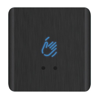 Buton de iesire Touchless ajustabil, aluminiu, negru, montaj aparent, IP66 CSB-20C30S-AL2 foto