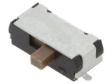 Comutator glisant 2 poziții SPDT 0,4A 28VAC ON-ON NKK SWITCHES pentru lipit