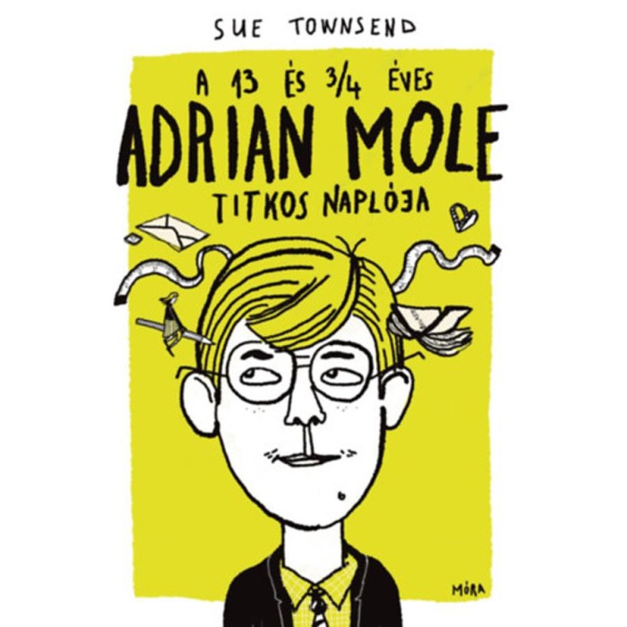 A 13 &eacute;s 3/4 &eacute;ves Adrian Mole titkos napl&oacute;ja - Sue Townsend