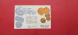 Litho Bucuresti Monede Carol I Moneda in relief coins embossed Coin Litografie, Necirculata, Printata