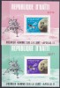 DB1 Cosmos Haiti 1969 Apollo 11 2 x SS MNH, Nestampilat