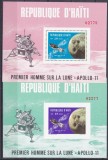 DB1 Cosmos Haiti 1969 Apollo 11 2 x SS MNH, Nestampilat