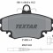 TEXTAR 2146304 Q+ set placute frana disc