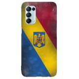 Husa compatibila cu Oppo A5 (2020) model Romania Flag, Silicon, TPU, Viceversa, Transparent, Carcasa