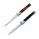 Cumpara ieftin Set 2 Bricege tip Stiletto, multicolor/maro, deschidere manuala, lungime 33 cm, lama metalica