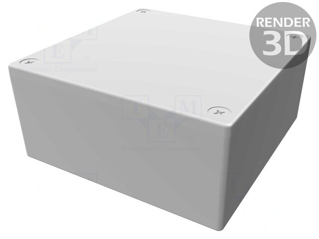 Carcasă Universală Aluminiu IP54 92x92x38mm
