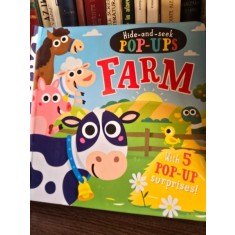 Hide and seek pop-up Farm (De-a v-ati ascunselea pop-up. Ferma - carte in limba engleza)
