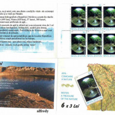 Moldova 2001, EUROPA CEPT, carnet, serie neuzata, MNH