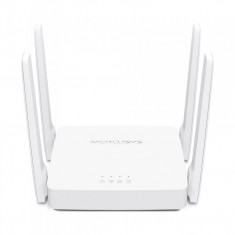 Router wireless Mercusys AC10, Pana la 1200 Mbps, WiFi 6, Dual Band foto