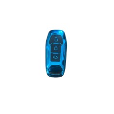 Husa Cheie Smartkey Ford Ranger, Explorer, 3 Butoane, Tpu, Albastru