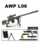 PUSCA AIRSOFT SNIPER DE ASALT 3IN1,MARE DIMENSIUNE 90CM,LUNETA,BIPOD,BILE BONUS