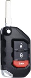 Carcasa Cheie Briceag Jeep Wrangler, Gladiator, 2018-2023, 2 + 1 Butoane, Compatibila