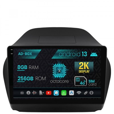 Navigatie Hyundai IX35 (2009-2015), Android 13, X-Octacore 8GB RAM + 256GB ROM, 10.36 Inch - AD-BGX10008+AD-BGRKIT189 foto