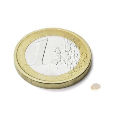 Magnet neodim disc &amp;Oslash;3&amp;amp;#215;0,3 mm, axial, N52 foto