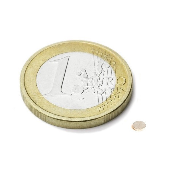 Magnet neodim disc &Oslash;3&amp;#215;0,3 mm, axial, N52