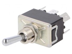 Comutator Basculant DPDT ON-ON cu Conectori foto