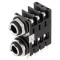 Conector Jack 6.3mm mamă stereo