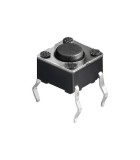 Buton microcontact 4 pini 6x6mm OFF-ON fara retinere buton 0.8mm de, Oem