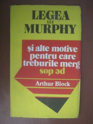 Arthur Block - Legea lui Murphy foto