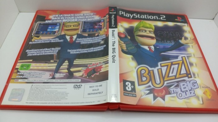 Joc PS2 Buzz - The big quiz (ID 000046)