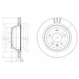 Disc frana AUDI A6 Avant (4F5, C6) (2005 - 2011) KRIEGER 0950004030