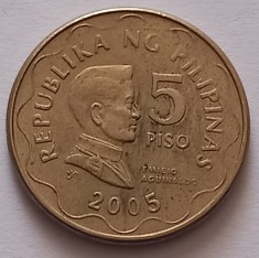 Filipine , 5 Piso 2005