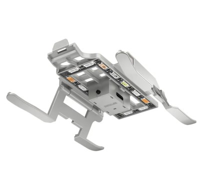 Tren de aterizare marca STARTRC, cu lumina LED in 4 culori, compatibil cu drona DJI Mini 3, pliabil foto